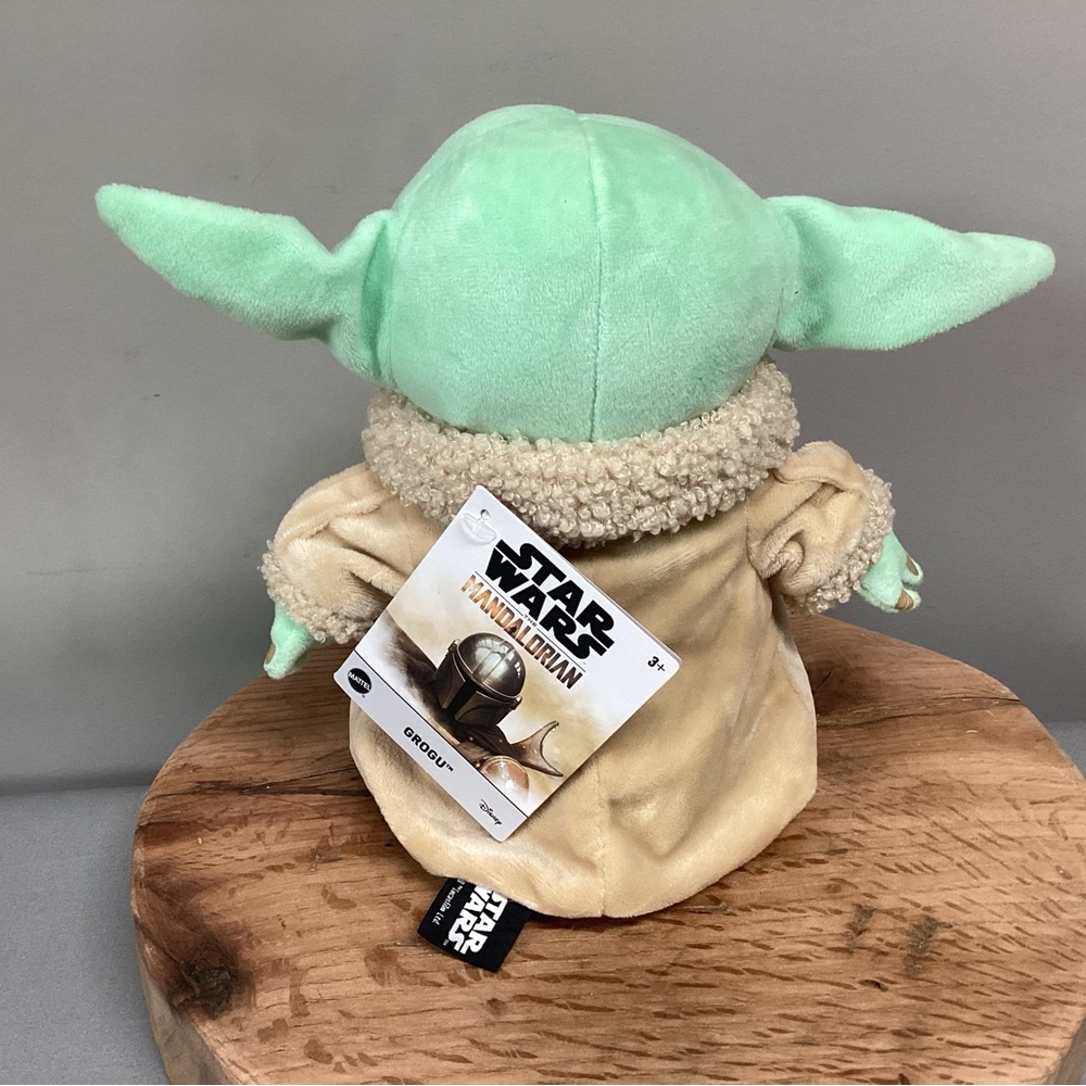 🟢 NWT - Star Wars Plush - The Mandalorian - Baby Yoda - Grogu - Disney - Mattel - Picture 4 of 11